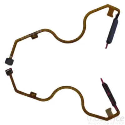 Fingerprint Sensor Flex Cable For Infinix Note 12 Black By - Maxbhi Com