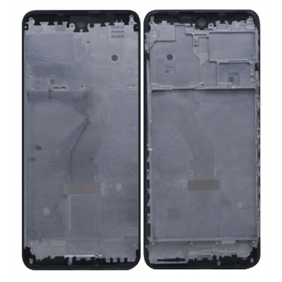 Lcd Frame Middle Chassis For Infinix Hot 11 2022 Black By - Maxbhi Com