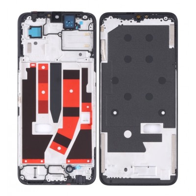 Lcd Frame Middle Chassis For Oppo A57 5g Black By - Maxbhi Com