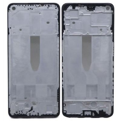 Lcd Frame Middle Chassis For Oppo F21 Pro 5g Black By - Maxbhi Com