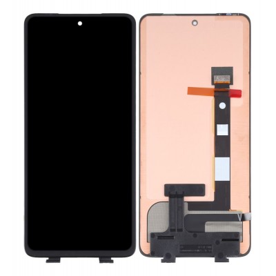 Lcd With Touch Screen For Motorola Moto G52 Black By - Maxbhi Com