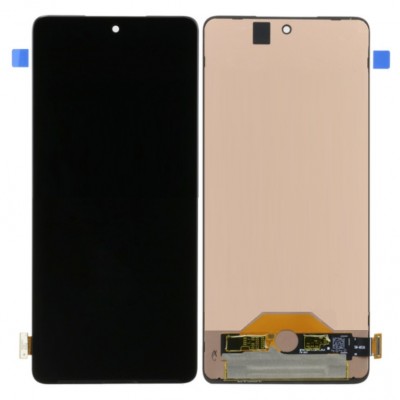 Lcd With Touch Screen For Samsung Galaxy M53 5g Black By - Maxbhi Com