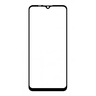 Replacement Front Glass For Micromax In 2c Black By - Maxbhi Com