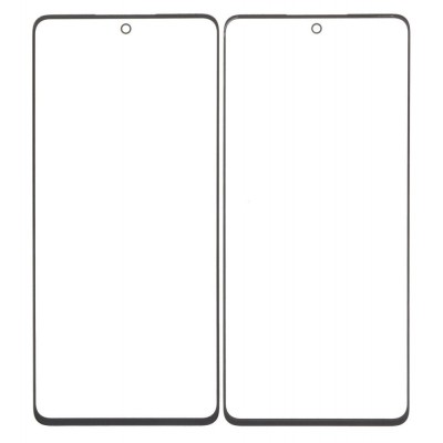 Replacement Front Glass For Samsung Galaxy M53 5g White By - Maxbhi Com