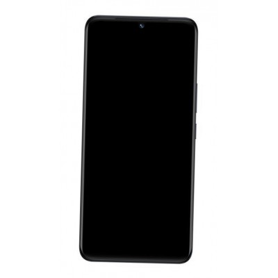Lcd Frame Middle Chassis For Vivo Iqoo Z6 Pro 5g Black By - Maxbhi Com
