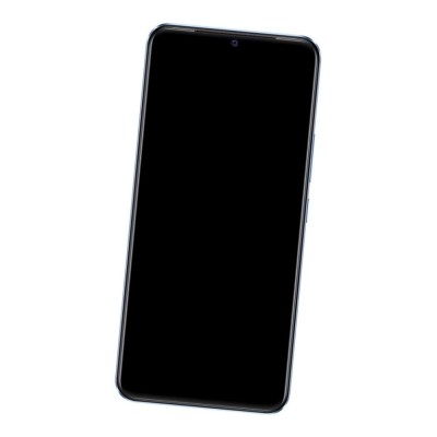 Lcd Frame Middle Chassis For Vivo Y75 2022 Black By - Maxbhi Com