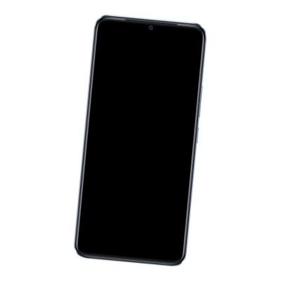 Lcd Frame Middle Chassis For Vivo Y75 2022 Black By - Maxbhi Com