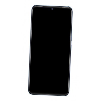 Lcd Frame Middle Chassis For Vivo Y75 2022 Blue By - Maxbhi Com