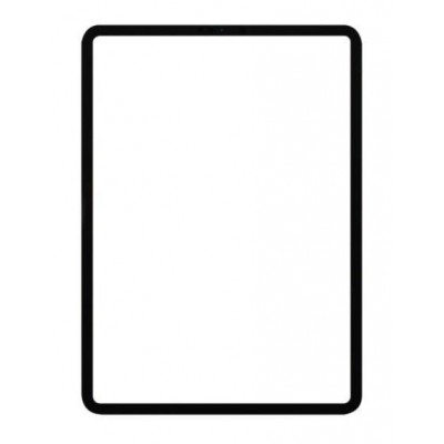 Replacement Front Glass For Apple Ipad Pro 11 2021 Black By - Maxbhi Com