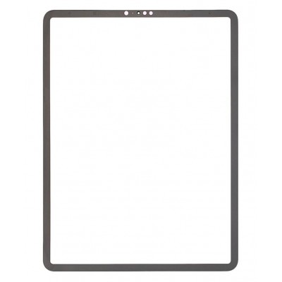 Replacement Front Glass For Apple Ipad Pro 12 9 2018 Black By - Maxbhi Com