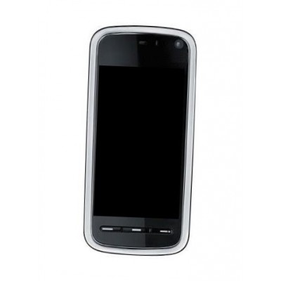 Lcd Frame Middle Chassis For Nokia 5800 Navigation Edition White By - Maxbhi Com