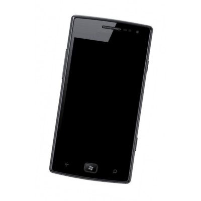 Lcd Frame Middle Chassis For Samsung Omnia W I8350 White By - Maxbhi Com