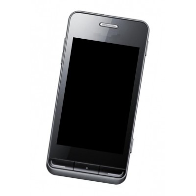Lcd Frame Middle Chassis For Samsung S7230e Wave 723 Black By - Maxbhi Com