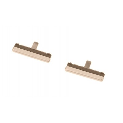 Volume Side Button Outer For Nokia C301 Gold Edition Gold By - Maxbhi Com