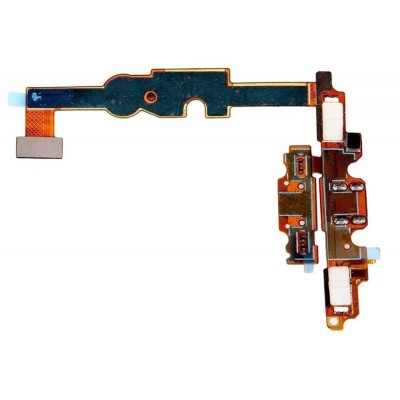 Charging Connector Flex Pcb Board For Lg Optimus L5 Ii E460 By - Maxbhi Com