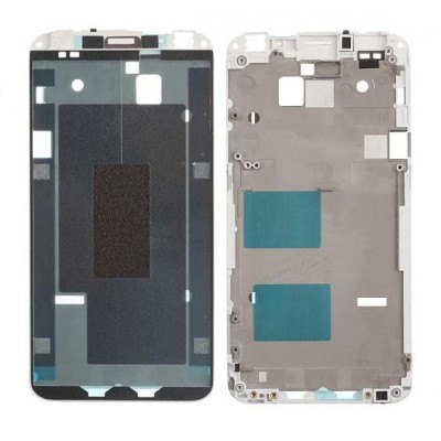 Lcd Frame Middle Chassis For Htc Evo 4g Lte White By - Maxbhi Com