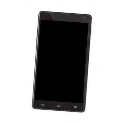Lcd Frame Middle Chassis For Lg Optimus G E970 White By - Maxbhi Com