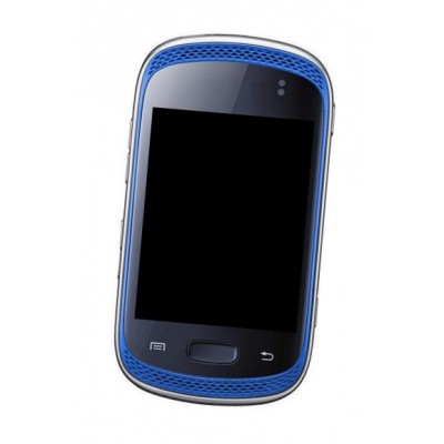 Lcd Frame Middle Chassis For Samsung Galaxy Music S6010 Yellow By - Maxbhi Com