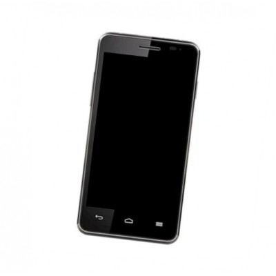 Lcd Frame Middle Chassis For Vodafone Smart 4 Turbo Black By - Maxbhi Com