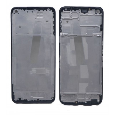 Lcd Frame Middle Chassis For Realme Narzo 50 Pro 5g Black By - Maxbhi Com