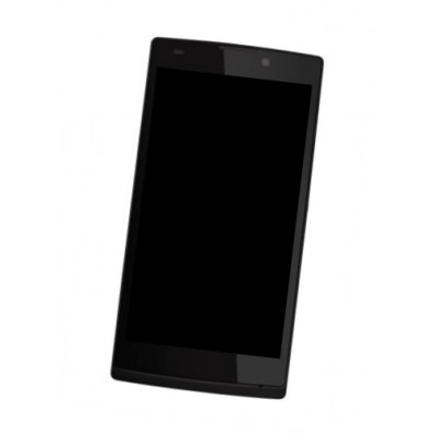 Lcd Frame Middle Chassis For Lava Iris Fuel 60 White By - Maxbhi Com