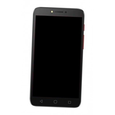 Lcd Frame Middle Chassis For Alcatel Pixi 4 Plus Power Black By - Maxbhi Com