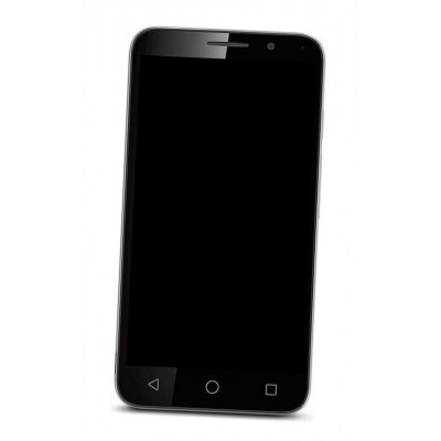 Lcd Frame Middle Chassis For Vodafone Smart Turbo 7 Black By - Maxbhi Com