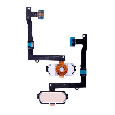 Fingerprint Sensor Flex Cable For Samsung Galaxy S6 Edge Plus Usa Gold By - Maxbhi Com