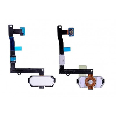 Fingerprint Sensor Flex Cable For Samsung Galaxy S6 Edge Plus Usa White By - Maxbhi Com
