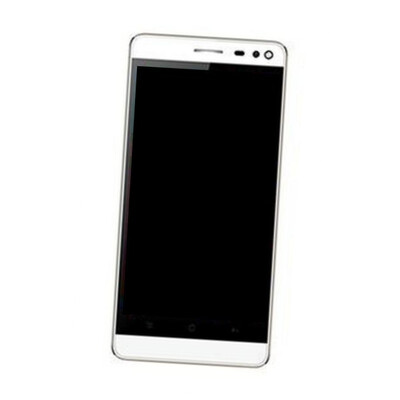 Lcd Frame Middle Chassis For Intex Aqua Raze Black By - Maxbhi Com