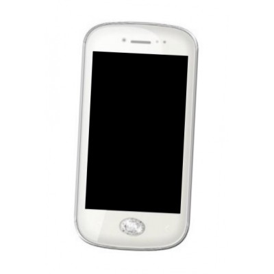 Lcd Frame Middle Chassis For Micromax Bling 3 A86 White By - Maxbhi Com