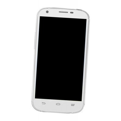 Lcd Frame Middle Chassis For Zte Blade Q Maxi Black By - Maxbhi Com
