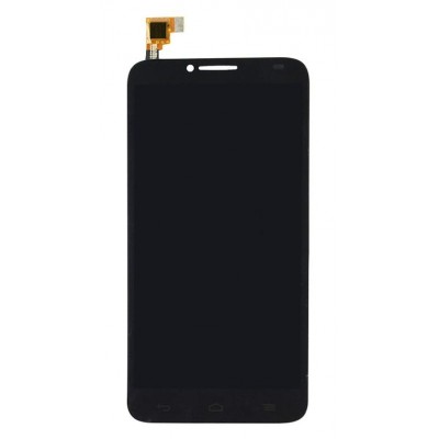 Lcd With Touch Screen For Alcatel One Touch Idol 2 Black By - Maxbhi Com