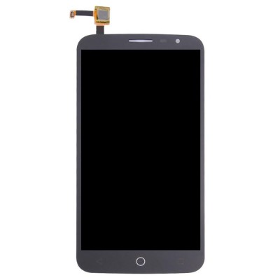 Lcd With Touch Screen For Alcatel One Touch Hero 2c Grey By - Maxbhi Com