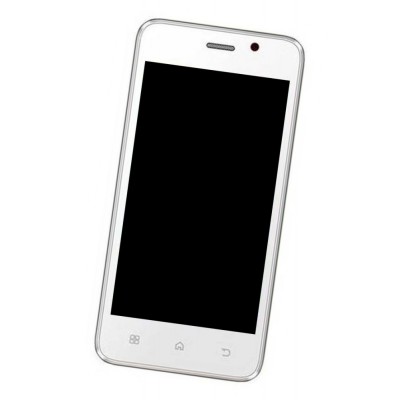 Lcd Frame Middle Chassis For Intex Aqua Amoled White By - Maxbhi Com