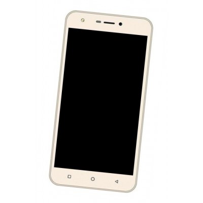 Lcd Frame Middle Chassis For Intex Aqua Hd 5 5 Blue By - Maxbhi Com