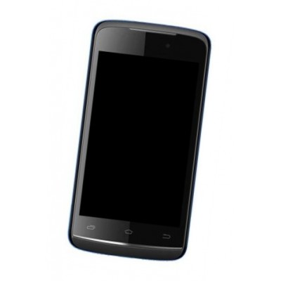 Lcd Frame Middle Chassis For Intex Aqua Eco 3g Black By - Maxbhi Com