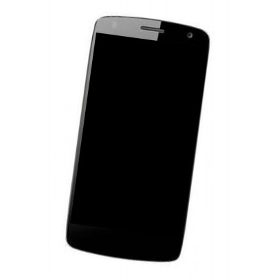 Lcd Frame Middle Chassis For Micromax Canvas Beat A114r Black By - Maxbhi Com