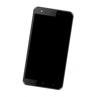 Lcd Frame Middle Chassis For Vsun Note 4g Black By - Maxbhi Com