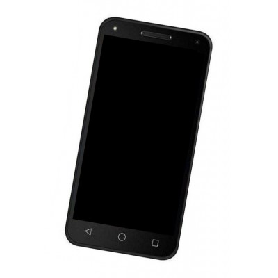 Lcd Frame Middle Chassis For Blu Dash L5 Lte Black By - Maxbhi Com