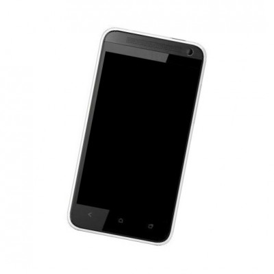Lcd Frame Middle Chassis For Htc Desire 501 Dual Sim Pink By - Maxbhi Com