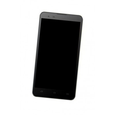 Lcd Frame Middle Chassis For Intex Aqua 5 0 Silver By - Maxbhi Com