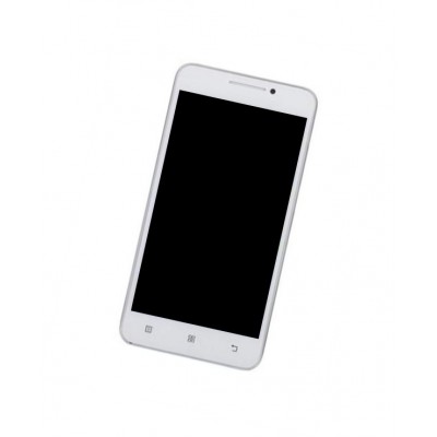 Lcd Frame Middle Chassis For Lenovo A3800 White By - Maxbhi Com