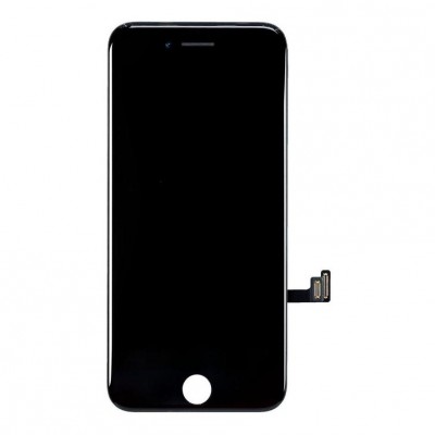 Lcd With Touch Screen For Apple Iphone Se 2 Black By - Maxbhi Com