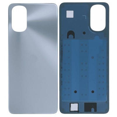 Back Panel Cover For Motorola Moto E32s Silver - Maxbhi Com