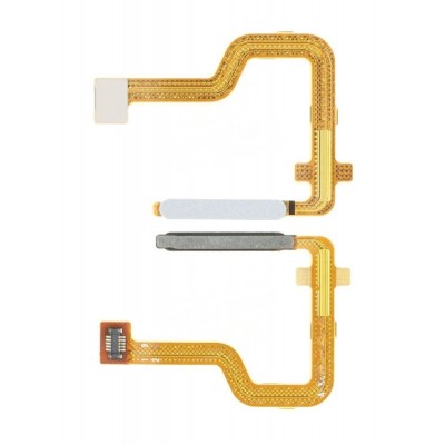 Fingerprint Sensor Flex Cable For Motorola Moto E32s Silver By - Maxbhi Com