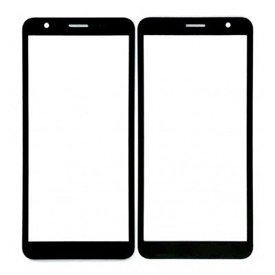 Replacement Front Glass For Blackview Bv6600 Pro Black By - Maxbhi Com