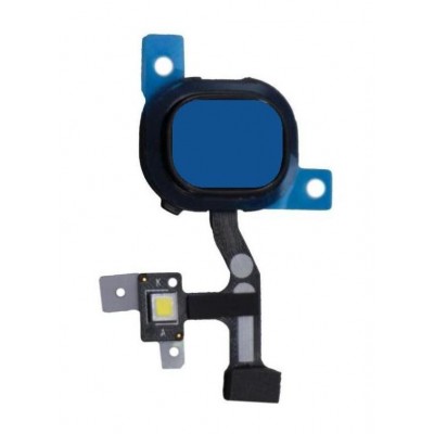 Fingerprint Sensor Flex Cable For Samsung Galaxy F41 Blue By - Maxbhi Com