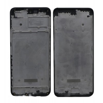 Lcd Frame Middle Chassis For Infinix Hot 12 Play Black By - Maxbhi Com