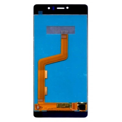 Lcd With Touch Screen For Lyf Water 1 Black By - Maxbhi Com